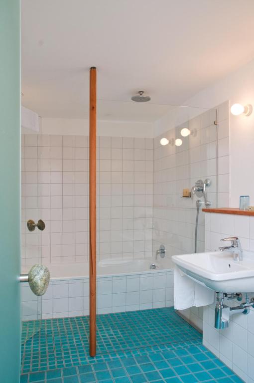 Koupelna v ubytování City-Hotel Ochsen