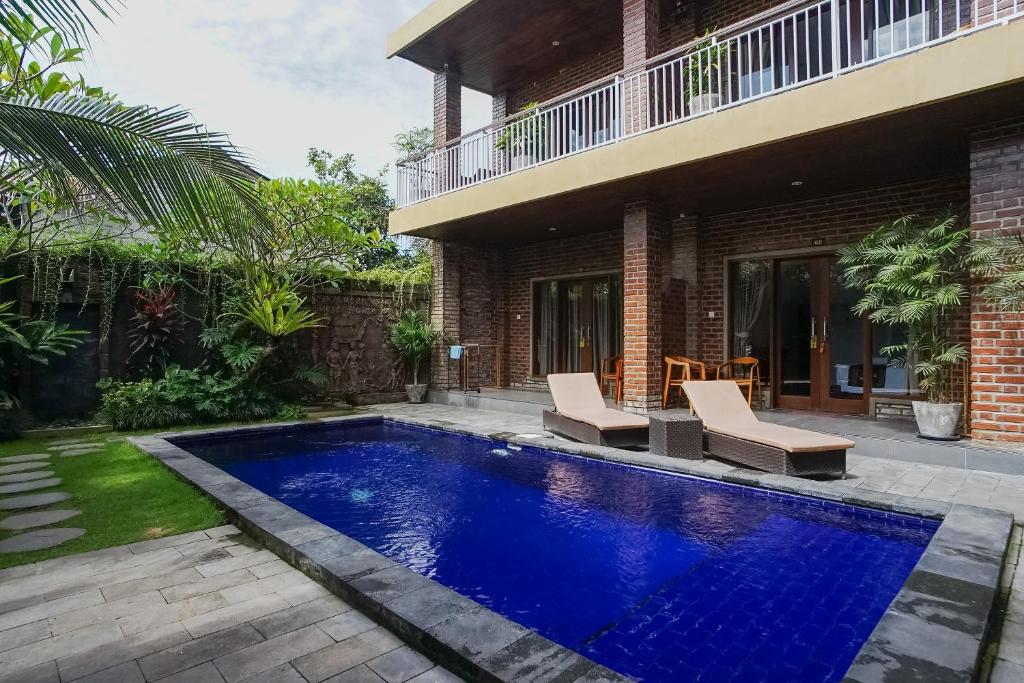 Bassein majutusasutuses D'Meten Guest House Canggu või selle lähedal