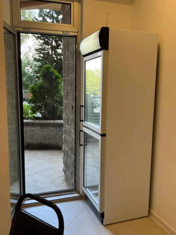 Balkón nebo terasa v ubytování Apple cozy hotel