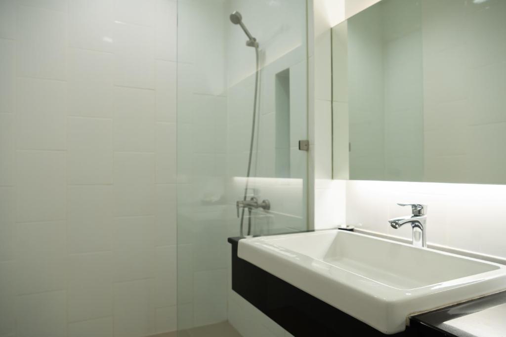 Koupelna v ubytování Guuden Huahin Hotel
