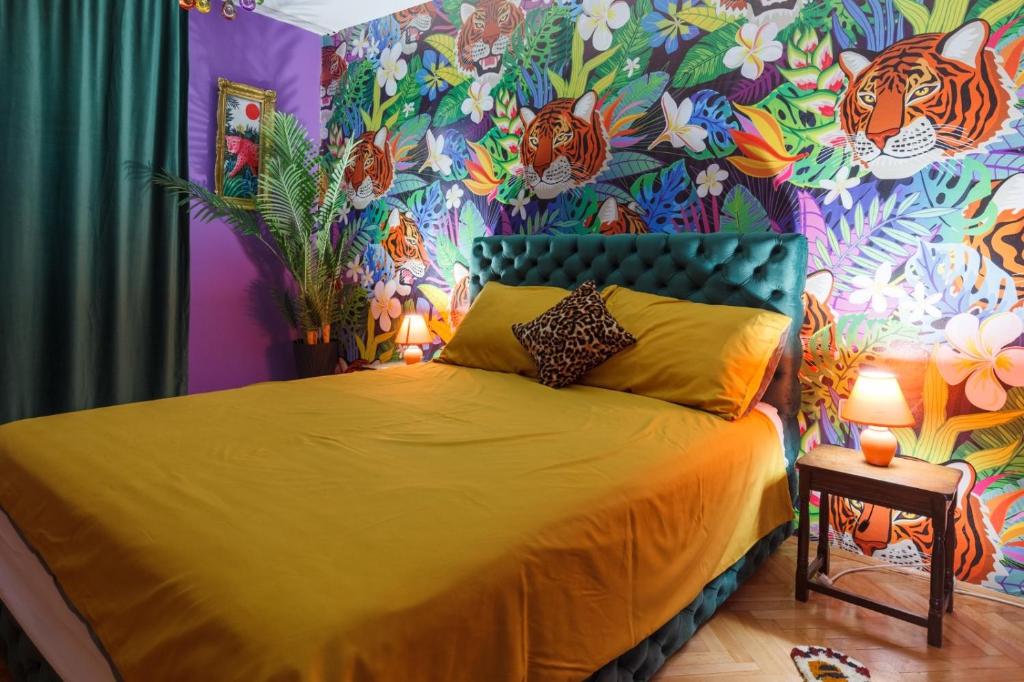 Voodi või voodid majutusasutuse Apartment Amore Mio toas