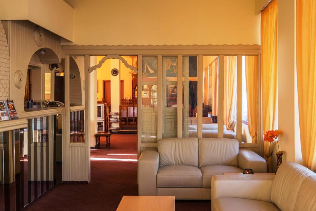 Posezení v ubytování Hotel Panorama