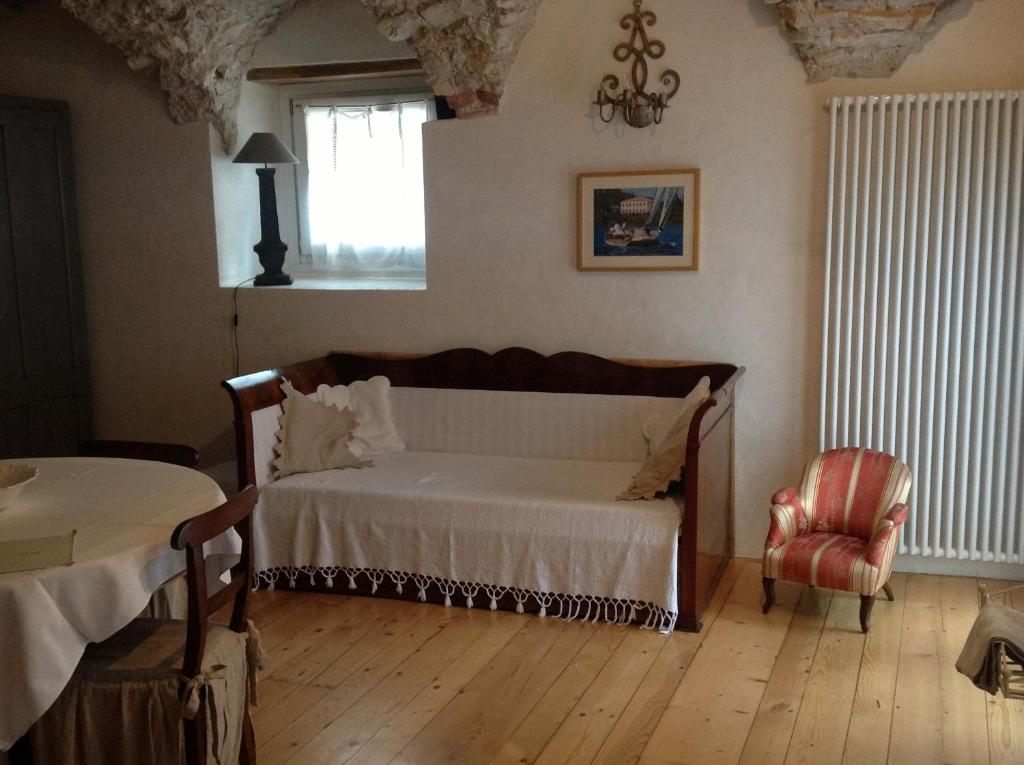 Postel nebo postele na pokoji v ubytování Casa Di Laura