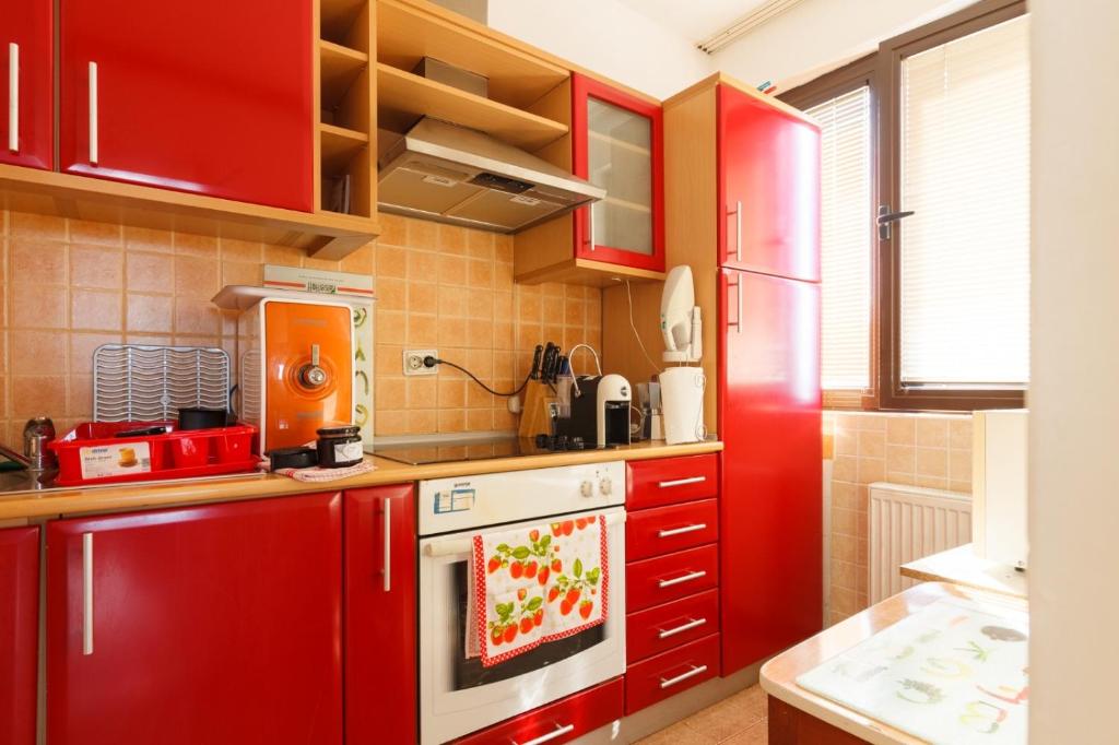 Köök või kööginurk majutusasutuses Apartment Amore Mio