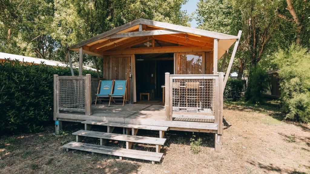 Zahrada ubytování Camping La Prée