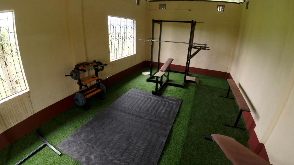 Fitness centrum a/nebo fitness zařízení v ubytování The GreyStone FarmHouse, Turibari