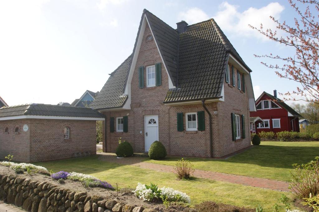 Bygningen som feriehuset ligger i