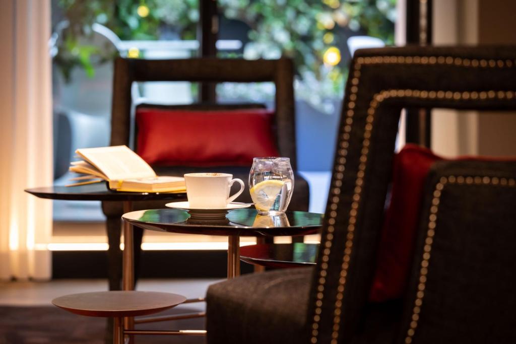 Posezení v ubytování Design Hotel f6