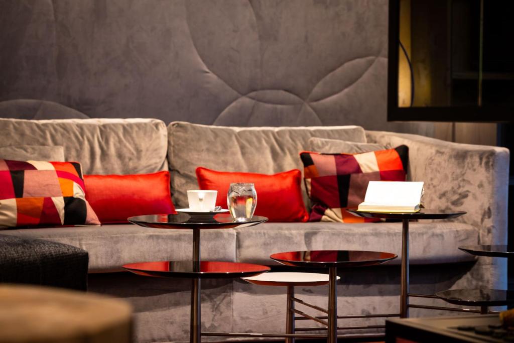 Posezení v ubytování Design Hotel f6
