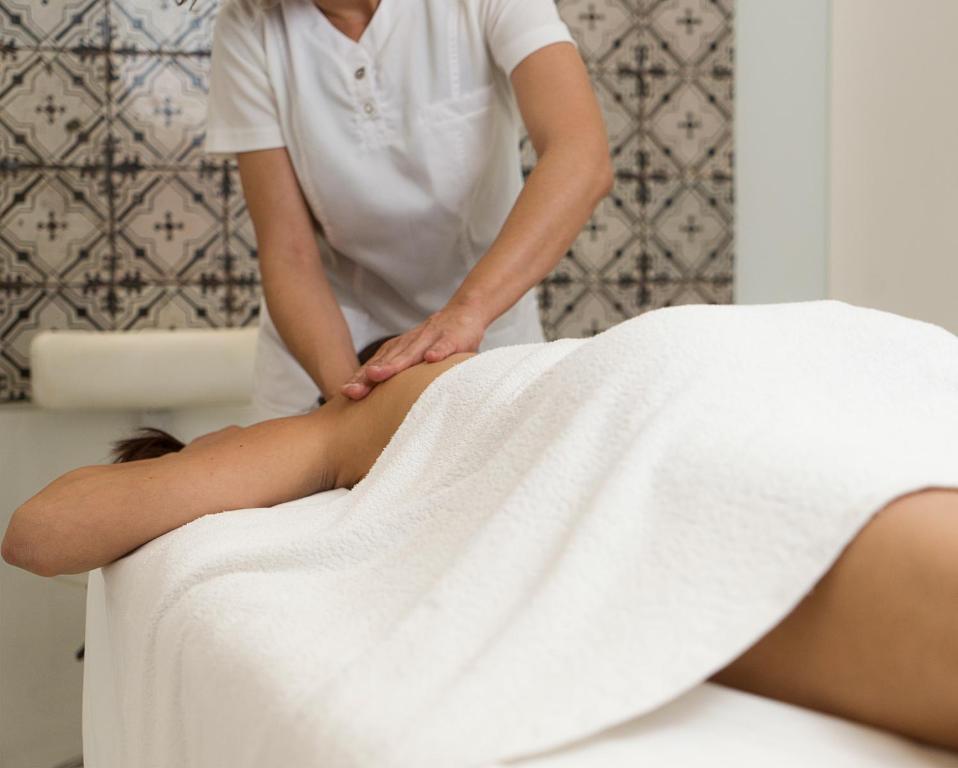Lázně a/nebo wellness v ubytování Villa Athena Resort