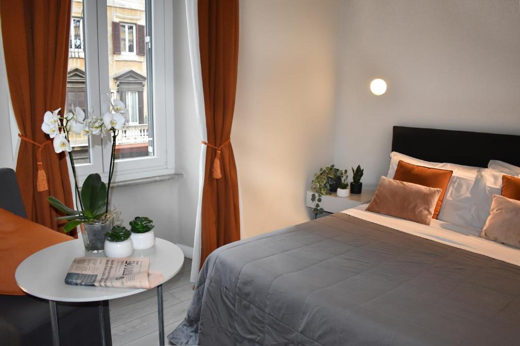 Posteľ alebo postele v izbe v ubytovaní The Roman Empire Guesthouse
