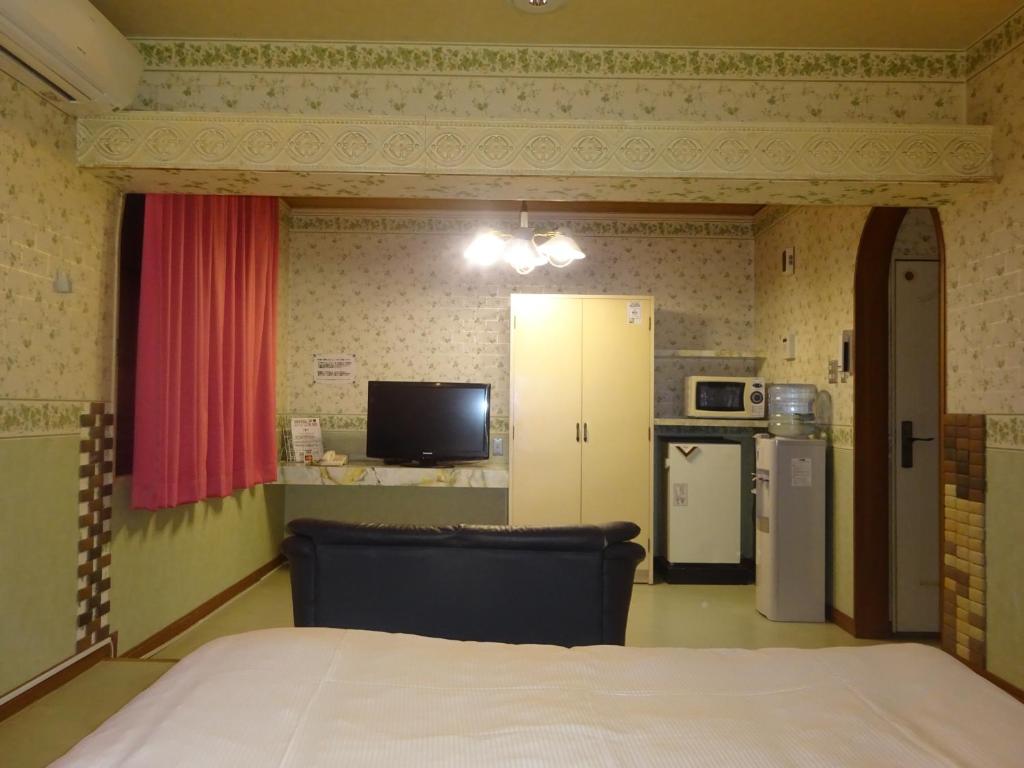 Kuchyň nebo kuchyňský kout v ubytování HOTEL Z23
