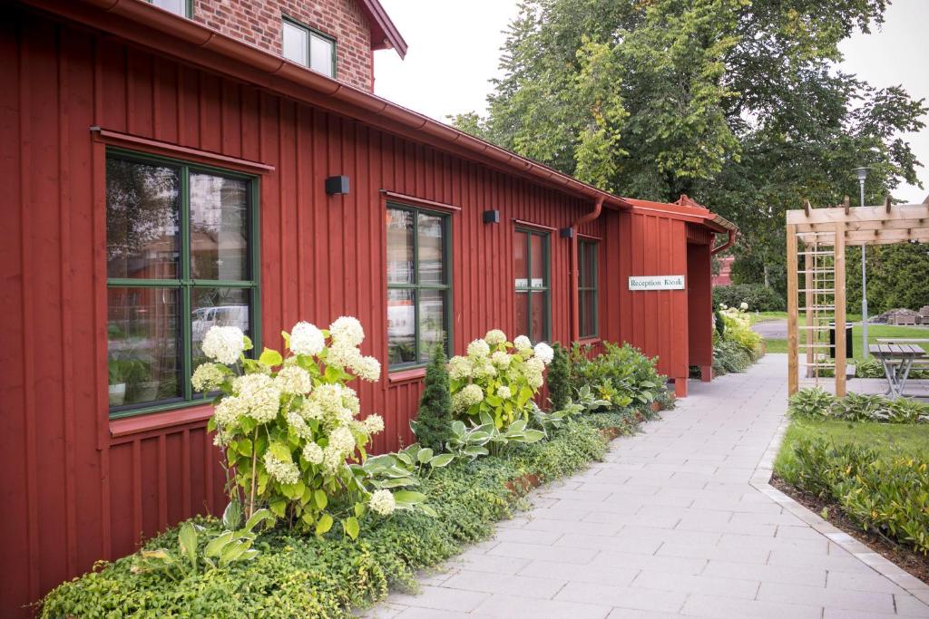 Zahrada ubytování Kvibergs Vandrarhem - Hostel