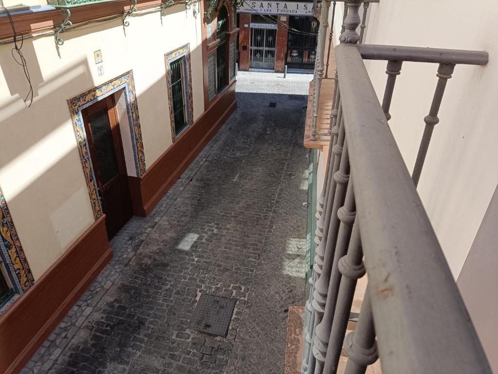 Balkón alebo terasa v ubytovaní Apartamentos Luxury Puente de Triana