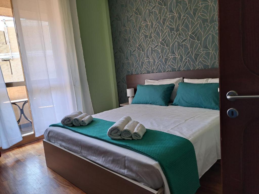 Postel nebo postele na pokoji v ubytování B&B Verdi