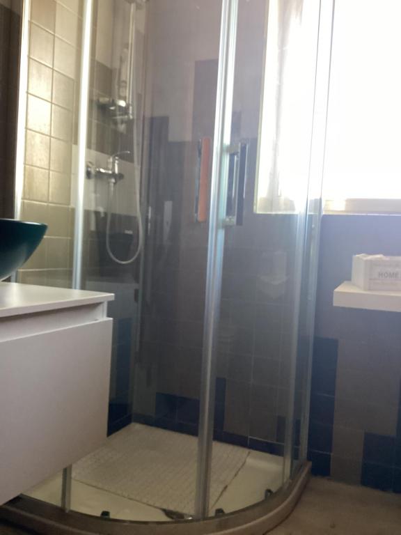 Koupelna v ubytování B&B Verdi