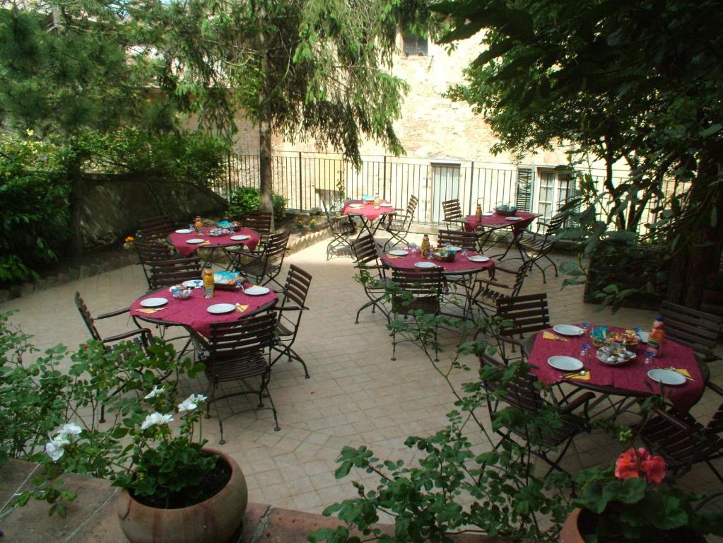 Restaurace v ubytování La Terrazza Di Montepulciano