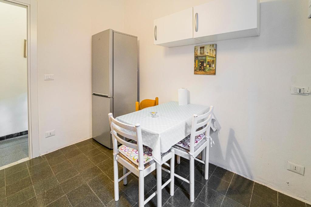 Kuchnia lub aneks kuchenny w obiekcie Appartamento Genova,400m dal San Martino
