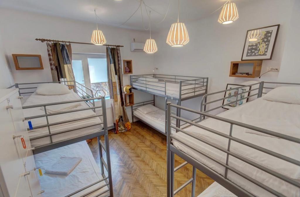 Postel nebo postele na pokoji v ubytování Hostello
