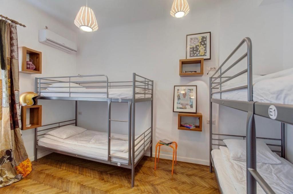 Postel nebo postele na pokoji v ubytování Hostello