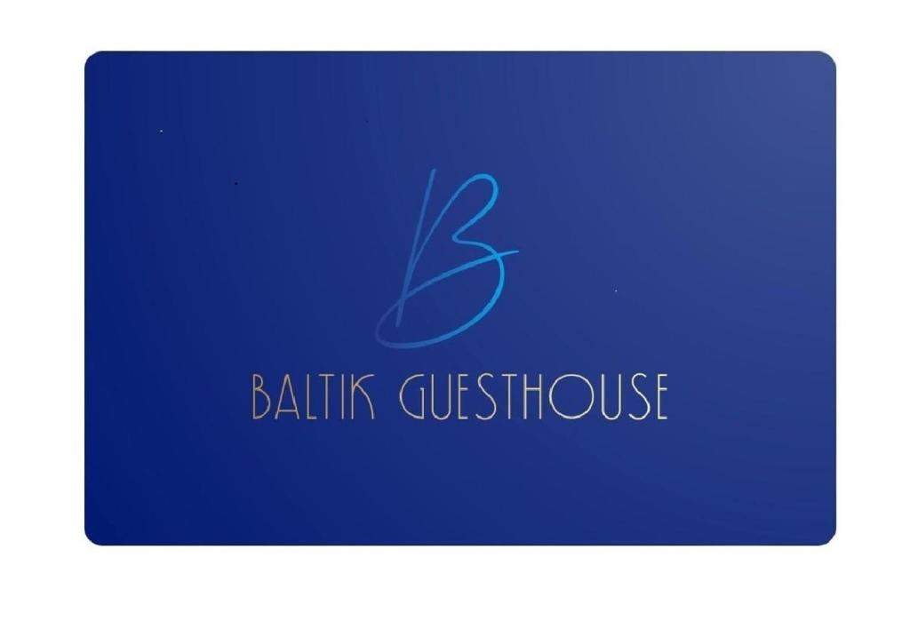 Certifikát, hodnocení, plakát nebo jiný dokument vystavený v ubytování Baltik Guesthouse