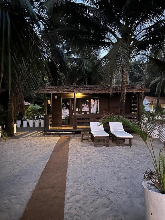 Zahrada ubytování Mamagoa Beach Resort