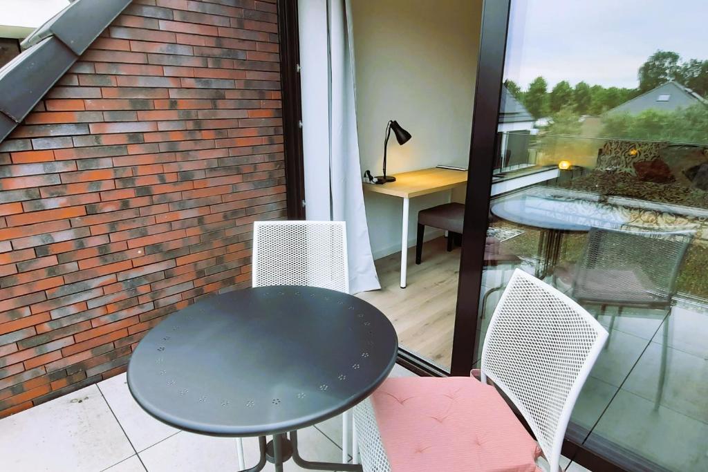Posezení v ubytování BnB Waterzicht