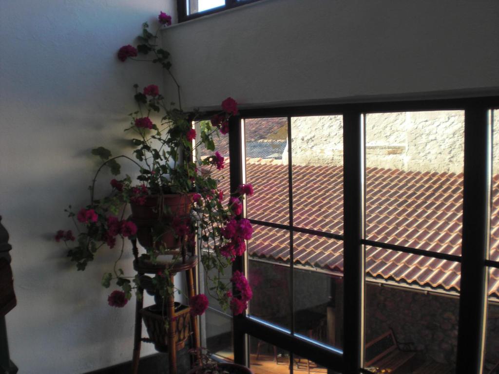 Balkón nebo terasa v ubytování Hotel Rural Valle del Tuejar