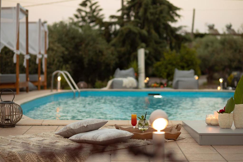 Bazén v ubytování Skiathos Avaton Garden, Philian Hotels and Resorts nebo v jeho okolí