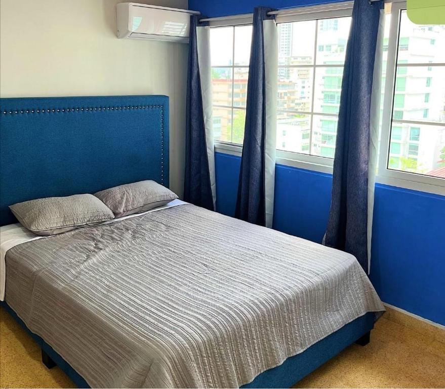 Voodi või voodid majutusasutuse Blu Hostel toas