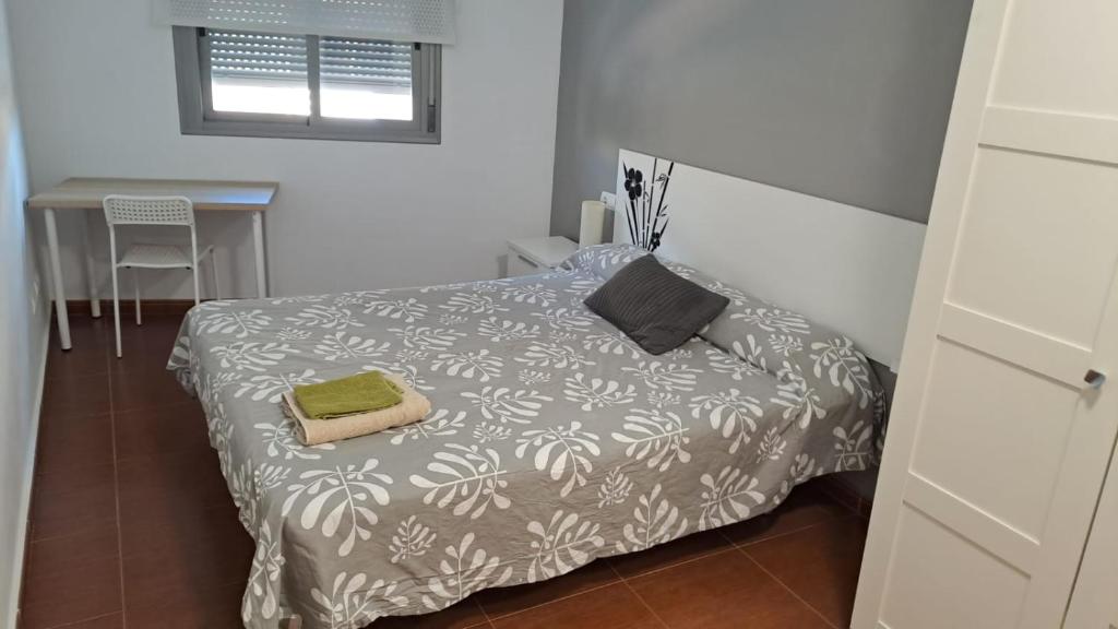Posteľ alebo postele v izbe v ubytovaní Apartamento Molino