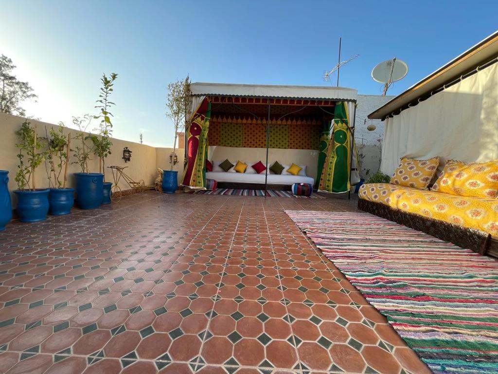 Riad Mama Toutou - Habitación Triple Con Baño Privado