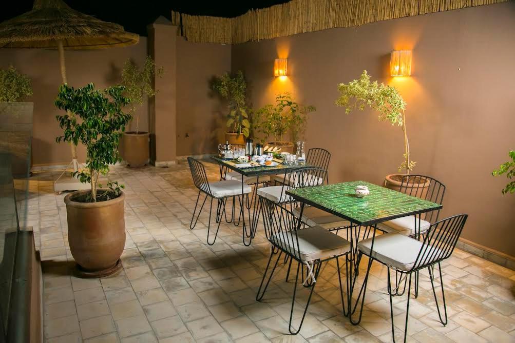 Restaurace v ubytování Riad Sabria