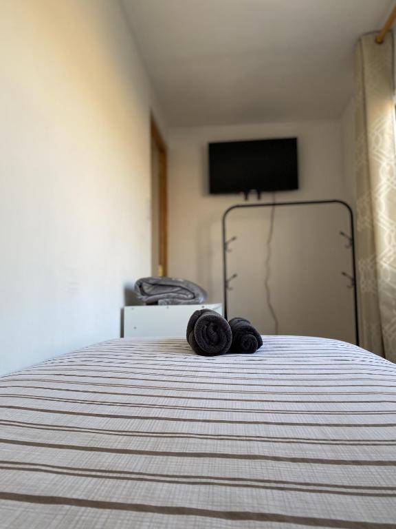 Postel nebo postele na pokoji v ubytování Mondrian Santiago
