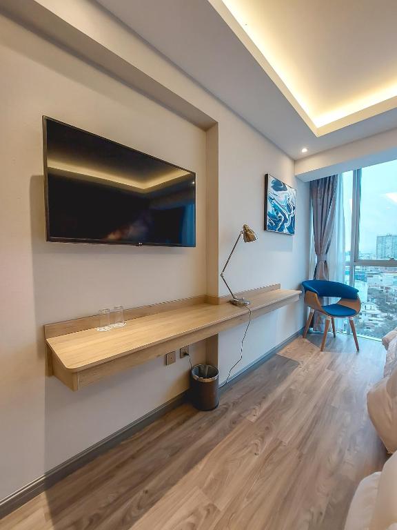 Μια τηλεόραση ή/και κέντρο ψυχαγωγίας στο Gold Source Hotel