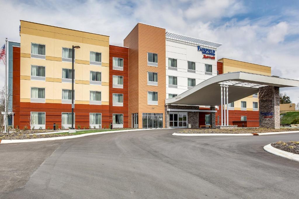 a rendering of a hotel with a parking lot at Fairfield Inn & Suites by Marriott Columbia in Columbia