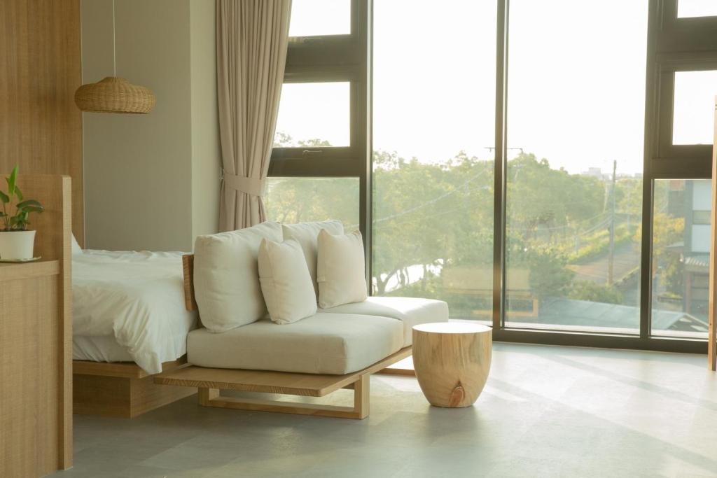 Posezení v ubytování Golden Harvest Homestay