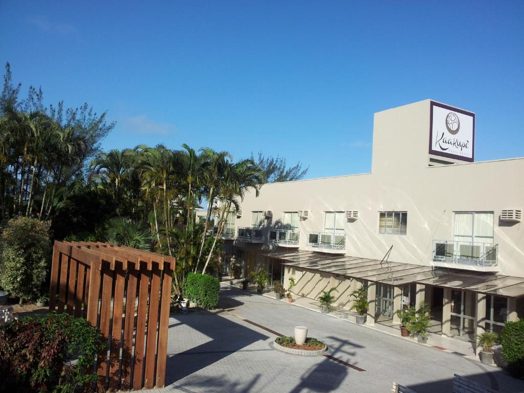 O edifício em que o hotel se localiza
