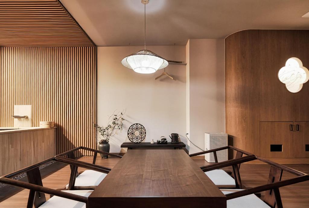 Posezení v ubytování Gyeongju Denbasta Ryokan