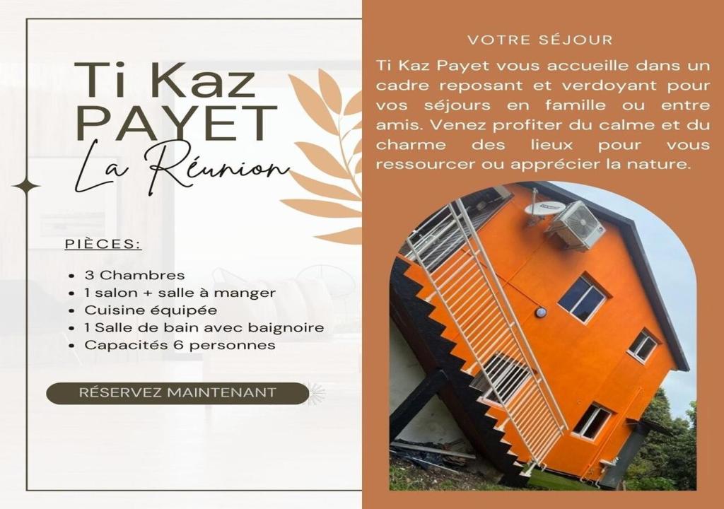 &Kappa;&#x3AC;&tau;&omicron;&psi;&eta; &tau;&omicron;&upsilon; Ti Kaz Payet-T4 Meubl&eacute;-SAINT BENO&Icirc;T