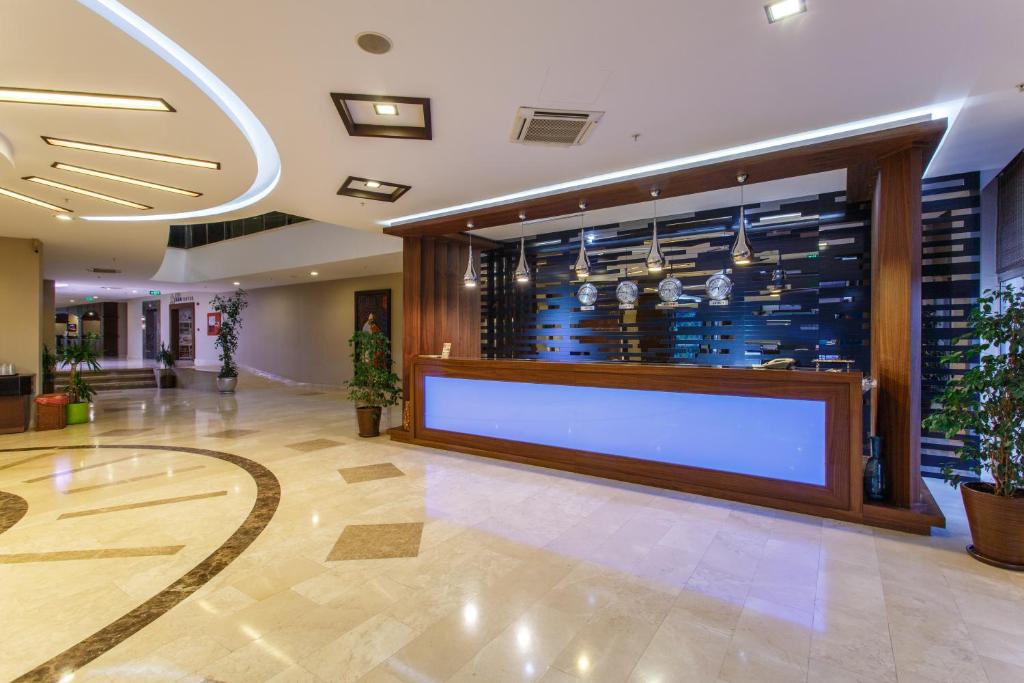 Vstupní hala nebo recepce v ubytování Lucida Beach Hotel - Ultra All Inclusive