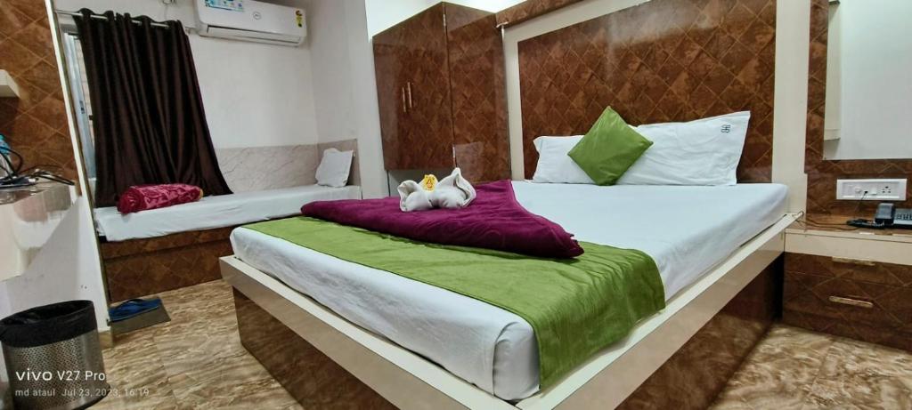 Postel nebo postele na pokoji v ubytování Hotel Best Buy