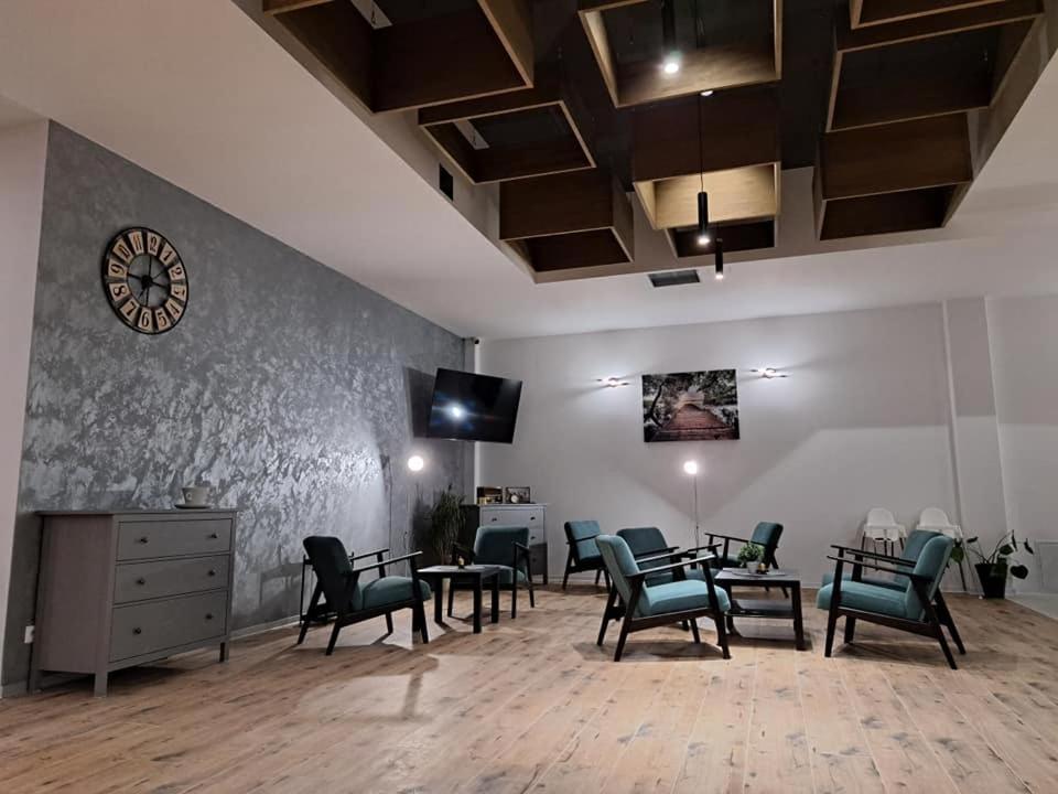 TV a/nebo společenská místnost v ubytování Apartmány Kamenec