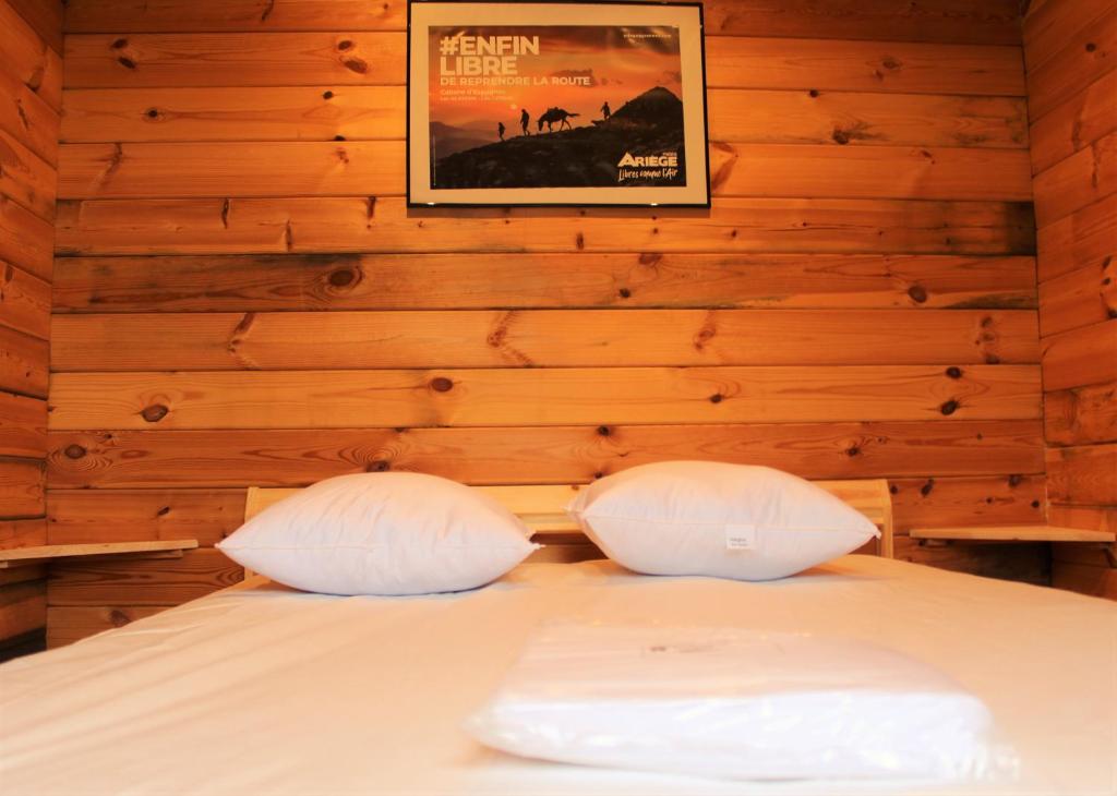 Postel nebo postele na pokoji v ubytování Chalet Estive