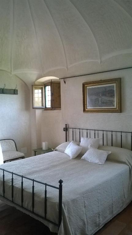 Postel nebo postele na pokoji v ubytování Bed and Breakfast Posserle