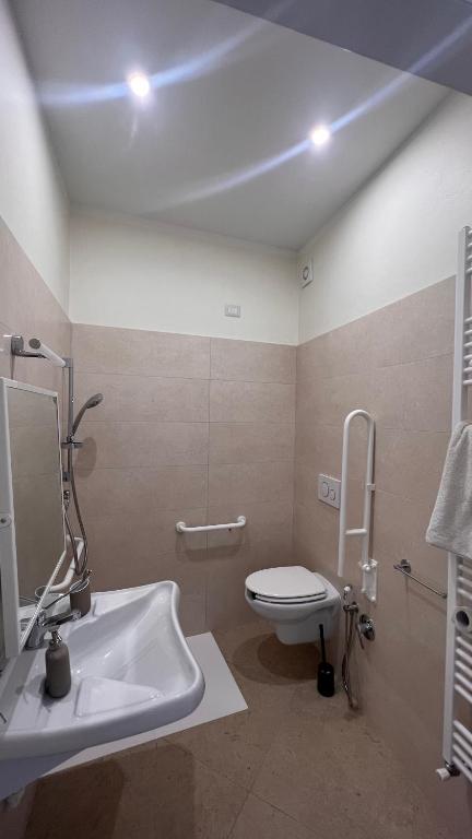 Koupelna v ubytování B&B Aurora