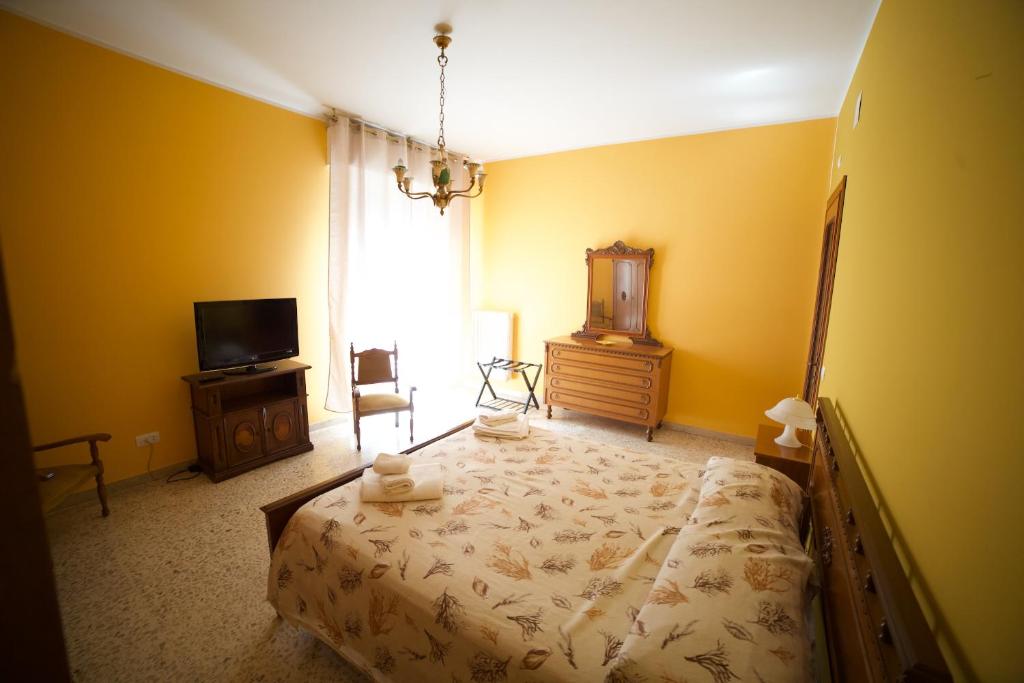 Letto o letti in una camera di Molise Inn - Bed & Breakfast Campobasso Centro