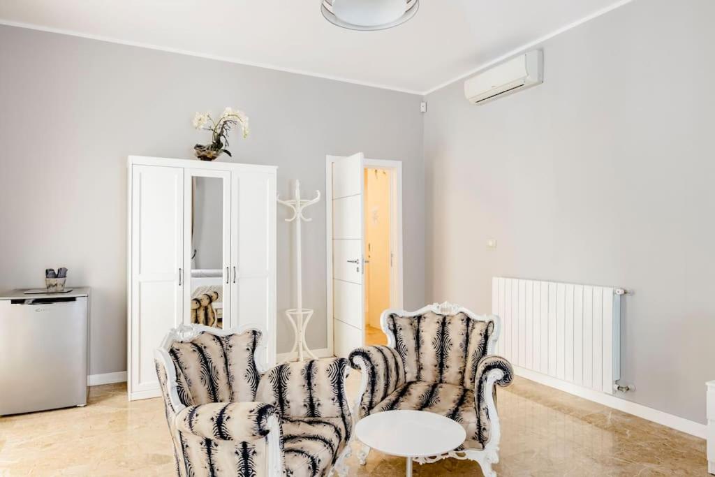 Posezení v ubytování BB SUITE Siracusa
