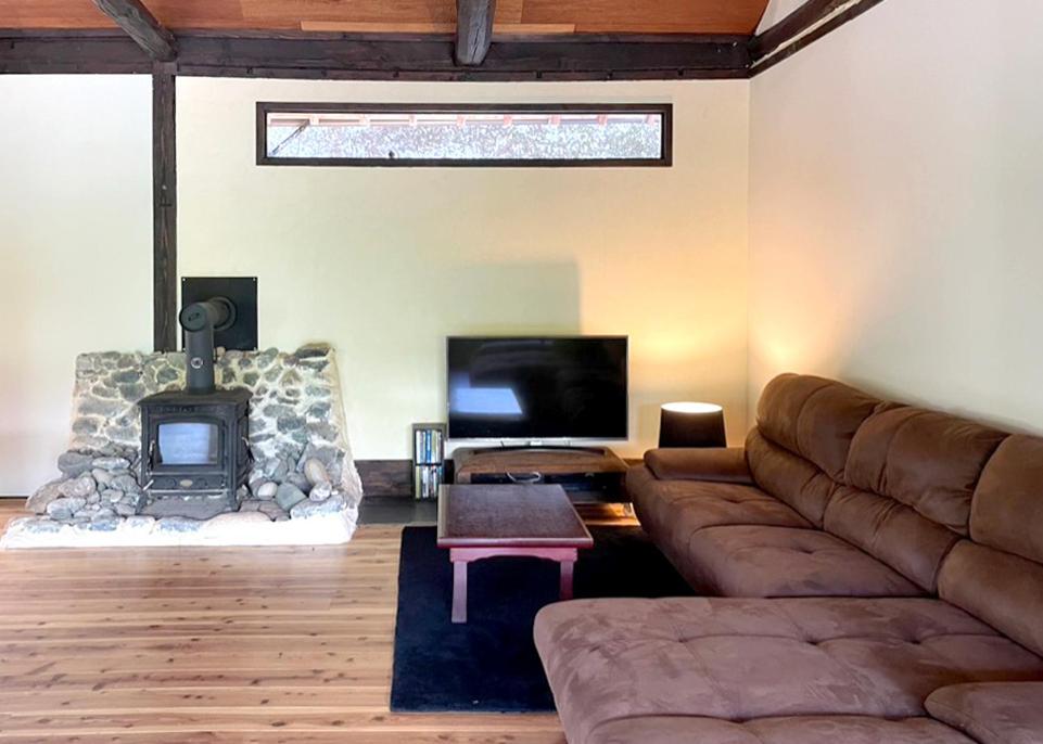 Posezení v ubytování Yananose house