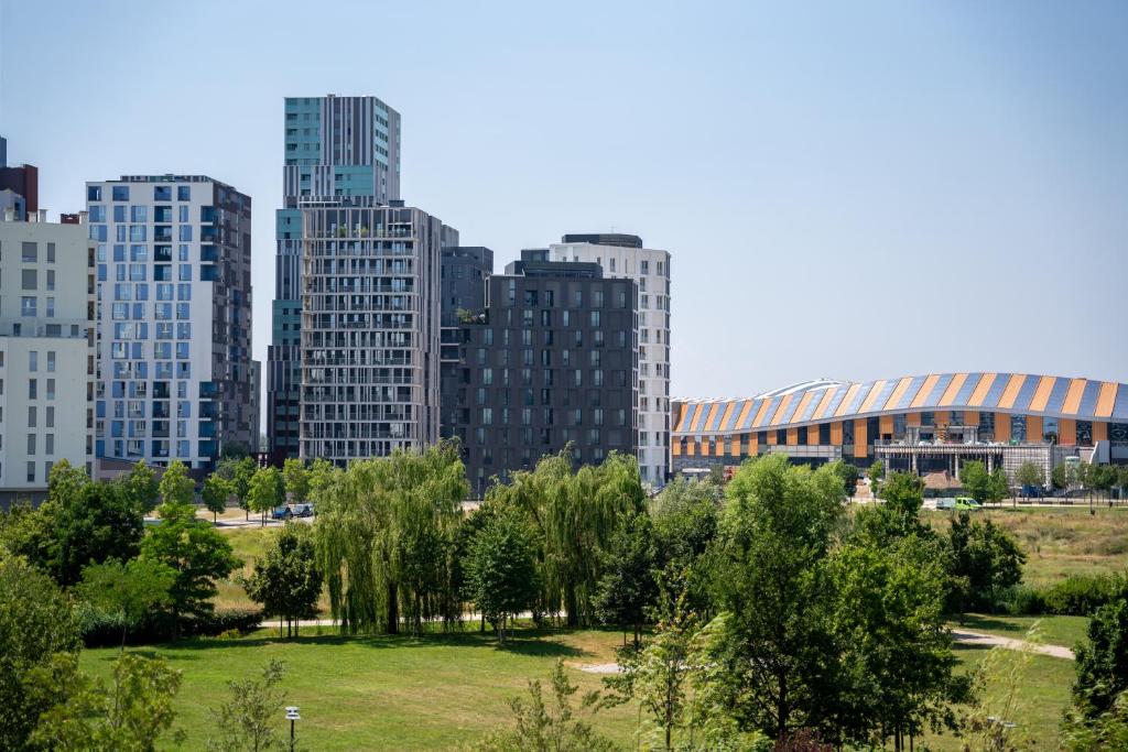 Budova, kde se apartmán nachází
